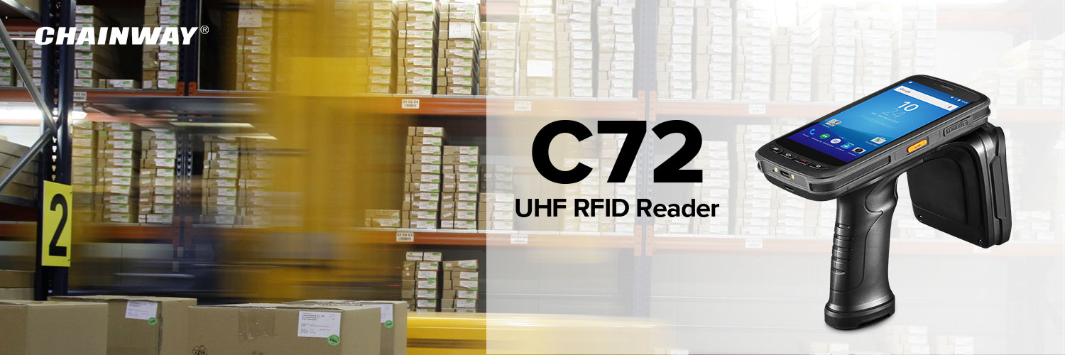 Handheld Uhf Rfid Reader Chainway C72 2d Pmcs Tech Llc 